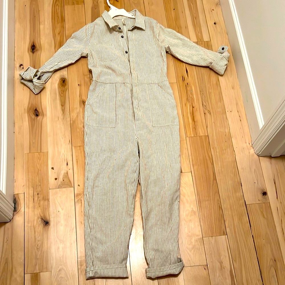Striped Jumpsuit